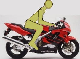 Мотоцикл с низкой посадкой