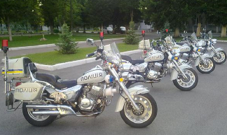 Патрульные мотоциклы полиции