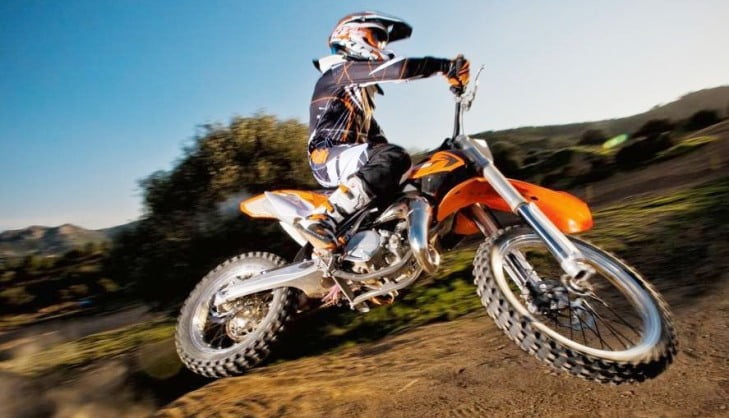 Красивое фото мотокросса