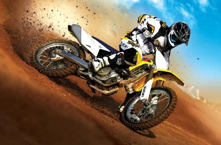 Красивое фото мотокросса